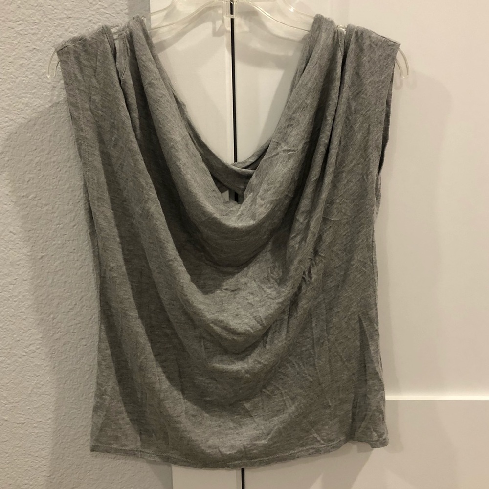 Drapey Grey 7 For All Mankind Blouse